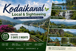 Kodaikanal Local & Sightseeing Tour Package