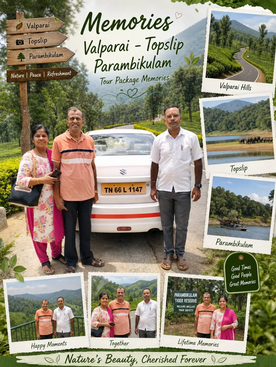 Guests on a Topslip and Parambikulam trip