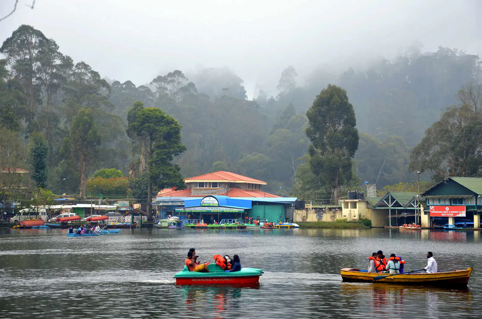 Boating on Kodaikanal Lake
