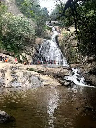 Monkey Falls on the Aliyar–Valparai road